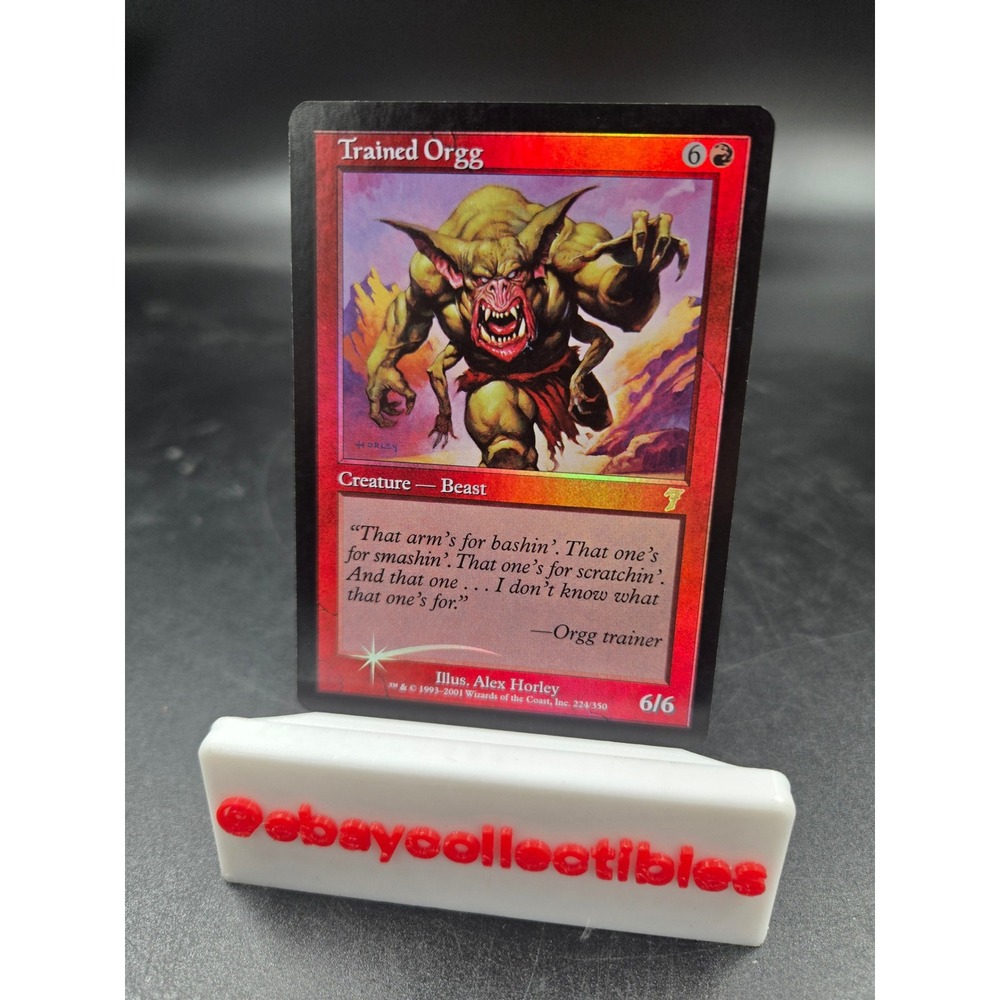 MTG - 7th Edition - Trained Orgg - FOIL- NM
